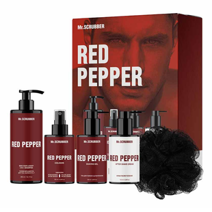 Парфюмерный набор косметики для мужчин. Red Pepper Perfumed Men&rsquo;s Essentials Set Mr.SCRUBBER Mr.SCRUBBER1641 фото
