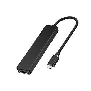 Адаптер Choetech HUB-M80-BK, USB Type-C 5-в-1 HUB-M80-BK фото