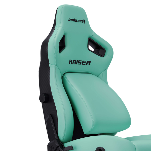 Крісло геймерське ігрове Anda Seat Kaiser 4 Size L до 120 кг Tiffany AndaSeatKaiser4LTiffanyPremiumSynthetic фото