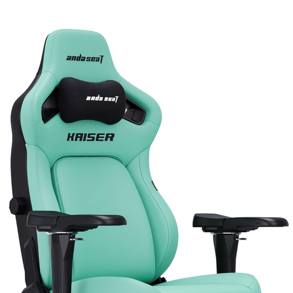 Крісло геймерське ігрове Anda Seat Kaiser 4 Size L до 120 кг Tiffany AndaSeatKaiser4LTiffanyPremiumSynthetic фото