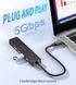 Адаптер Choetech HUB-M80-BK, USB Type-C 5-в-1 HUB-M80-BK фото 3