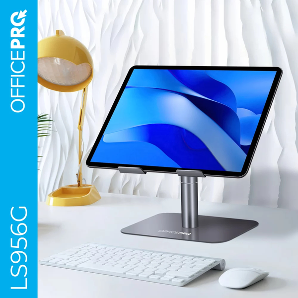 Металева регульована підставка для ноутбука OfficePro LS956G (Grey) OfficeProLS956G фото