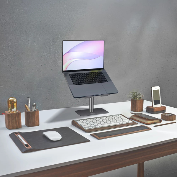 Металева регульована підставка для ноутбука OfficePro LS956G (Grey) OfficeProLS956G фото