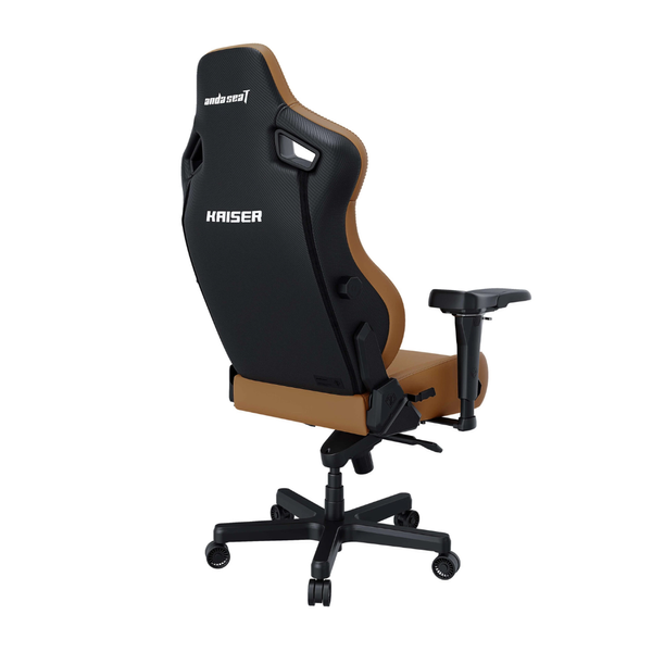 Крісло геймерське ігрове Anda Seat Kaiser 4 Size L до 120 кг Bentley Brown AndaSeatKaiser4LBentleyBrownPremiumSynthetic фото