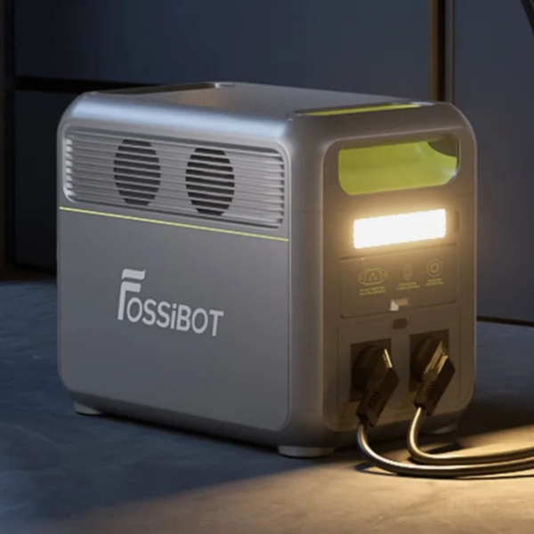 Зарядна станція Fossibot F1200, 1200 Вт, 1024 Вт*год (електростанція для дому, UPS, ДБЖ), зелена Fossibot-F1200gr фото