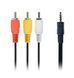Кабель Cablexpert CCA-4P2R-2M, 3.5 Jack (4pin)-3RCA, 2 метра CCA-4P2R-2M фото 1