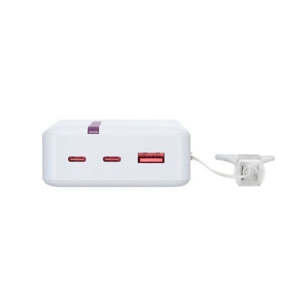 Портативний зарядний пристрій Rivacase, 20000 mA, RIVAPOWER VA2312 (White) RIVAPOWER VA2312 (White) фото