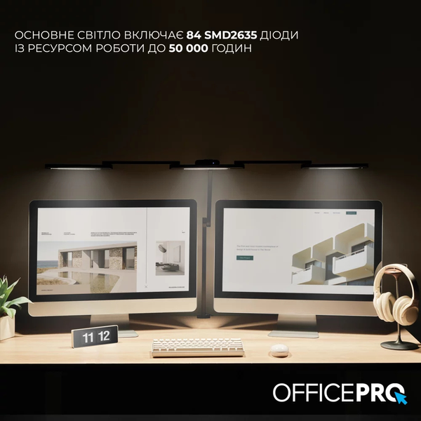 Лампа для монитора Officepro SL300B (Black) OfficeProSL300B фото