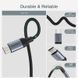 Кабель Choetech XCC-1003-BK, преміум якість USB 2.0 C-тато/C-тато, 1,2 м. XCC-1003-BK фото 4