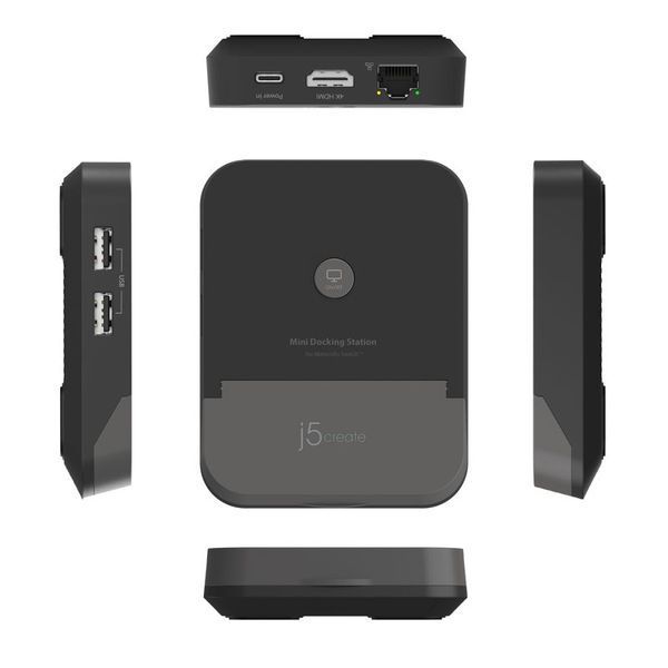 Док станція для Nintendo Switch, J5create JCD620-N JCD620-N фото