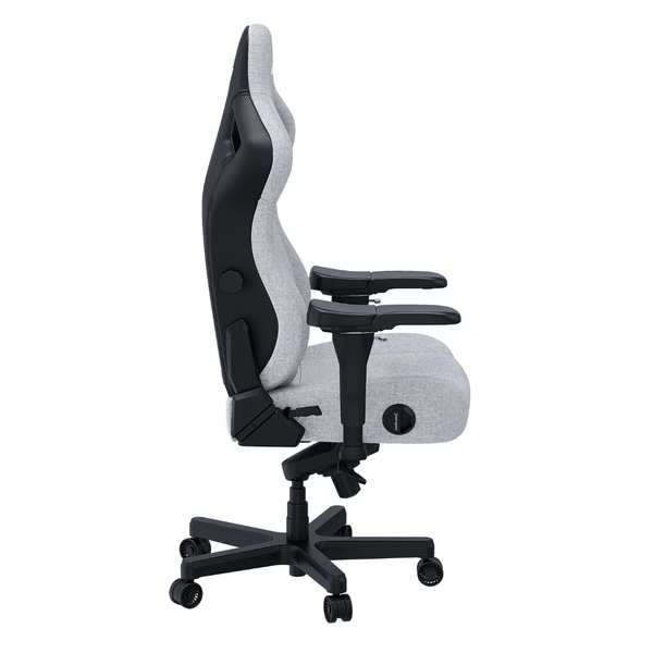 Крісло геймерське ігрове Anda Seat Kaiser 4 Size L до 120 кг Gray Fabric  AndaSeatKaiser4LGrayFabricPremiumSynthetic фото