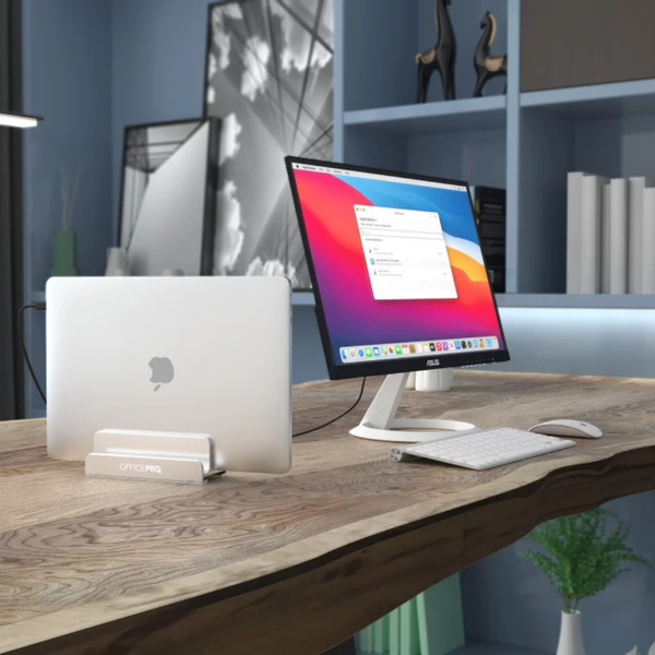 Вертикальна металева підставка для ноутбука OfficePro LS580S (Silver) LS580S фото