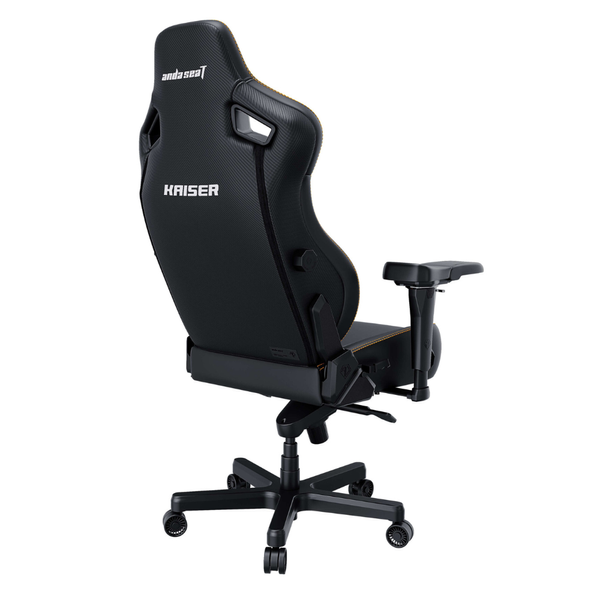 Крісло геймерське ігрове Anda Seat Kaiser 4 Size XL до 180 кг Elegant Black AndaSeatKaiser4XLElegantBlackPremium Synthetic фото