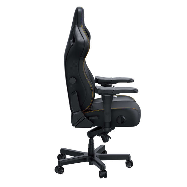 Крісло геймерське ігрове Anda Seat Kaiser 4 Size XL до 180 кг Elegant Black AndaSeatKaiser4XLElegantBlackPremium Synthetic фото