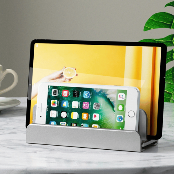 Вертикальна металева підставка для ноутбука OfficePro LS580G (Grey) сіра LS580G фото