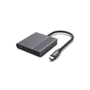 Адаптер Cablexpert A-CM-HDMIFDPF-01, USB Type-C на HDMI/DP A-CM-HDMIFDPF-01 фото