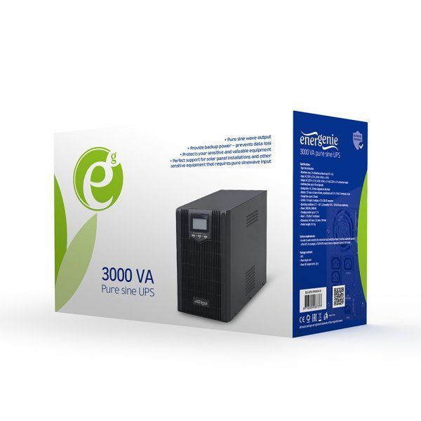 Джерело безперебійного живлення EnerGenie EG-UPS-PS3000-01 EG-UPS-PS3000-01 фото