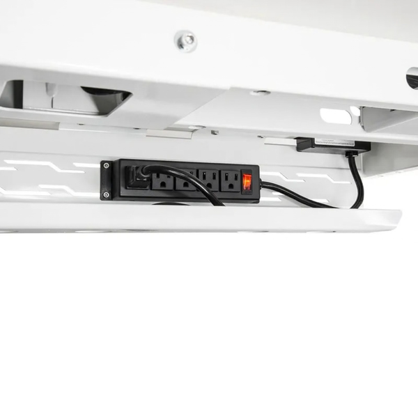Комп'ютерний стіл Cougar Royal 120 Pro White з електричним регулюванням висоти 71-122 см, вбудований док-порт, макс навантаження 100 кг Cougar1606221 фото