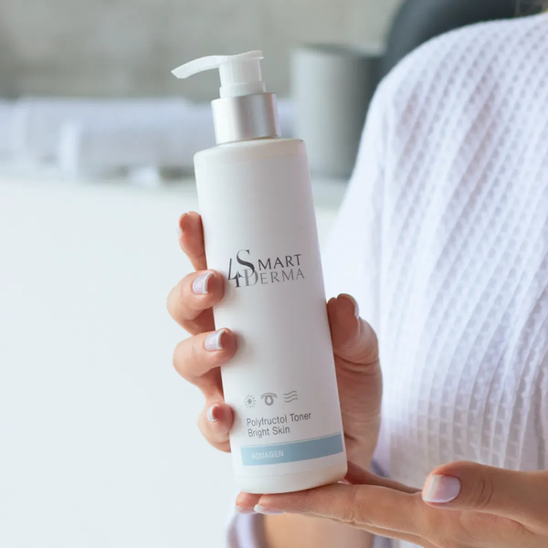 Увлажняющий гель-тонер для сияния тусклой кожи Smart4Derma Polyfructol Toner Bright Skin 500 мл Smart4Derma502 фото