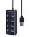 Хаб Gembird UHB-U3P4P-01 на 4 порти USB 3.0 UHB-U3P4P-01 фото 4
