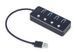 Хаб Gembird UHB-U3P4P-01 на 4 порти USB 3.0 UHB-U3P4P-01 фото 1
