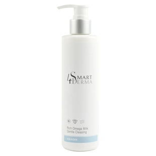 Відновлювальне живильне молочко для чутливої шкіри Smart4Derma Rich Omega Milk Gentle Cleansing 500 мл Smart4Derma501 фото