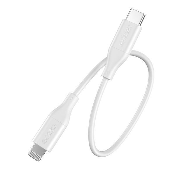 Кабель Choetech IP0040-WH ,Power Delivery (PD), C-тато/Lightning, 1.2 м. IP0040-WH фото