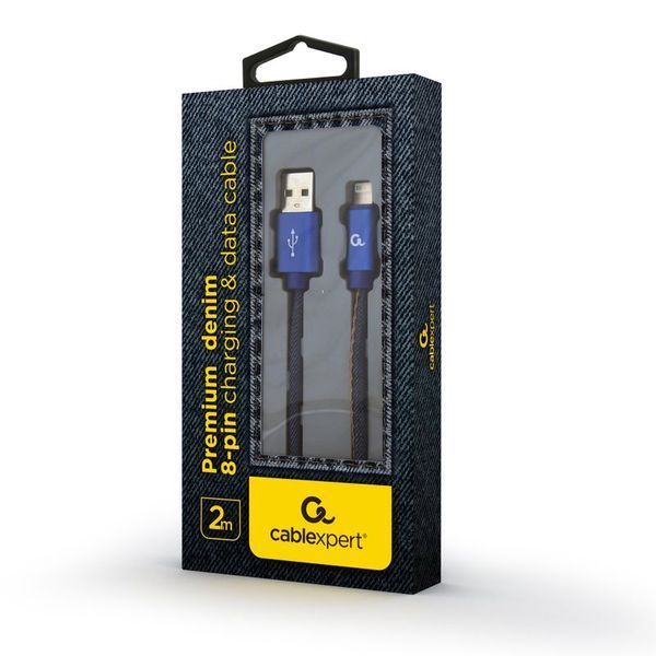 Кабель Cablexpert CC-USB2J-AMLM-2M-BL, 2 м CC-USB2J-AMLM-2M-BL фото