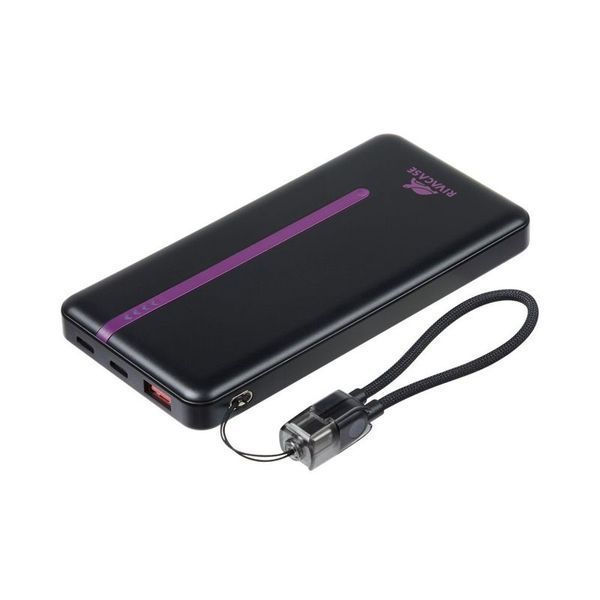Портативний зарядний пристрій Rivacase, 10000 mA, RIVAPOWER VA2311 (Black) RIVAPOWER VA2311 (Black) фото