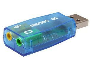 Адаптер Gembird SC-USB-02, USB to Audio SC-USB-02 фото