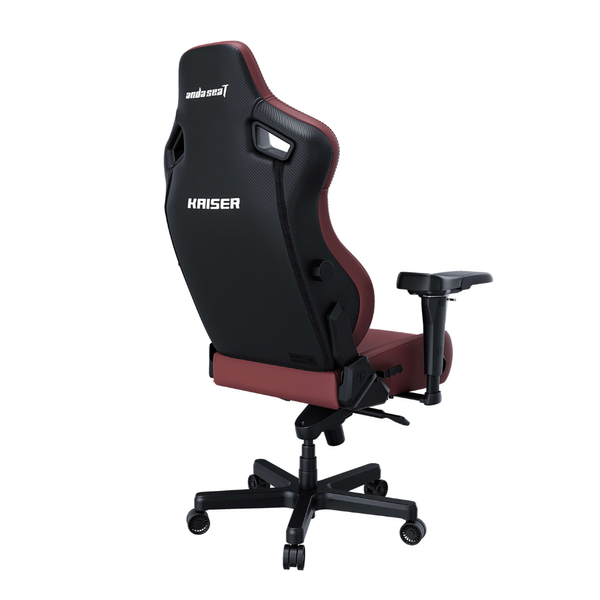 Кресло геймерское игровое Anda Seat Kaiser 4 Size XL до 180 кг Maroon AndaSeatKaiser4XLMaroonPremiumSynthetic фото