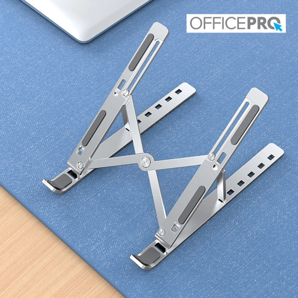 Металева регульована підставка для ноутбука OfficePro LS320S (Silver) LS320S фото