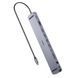 Адаптер Choetech HUB-M20-GY, USB Type-C 11-в-1 HUB-M20-GY фото 1