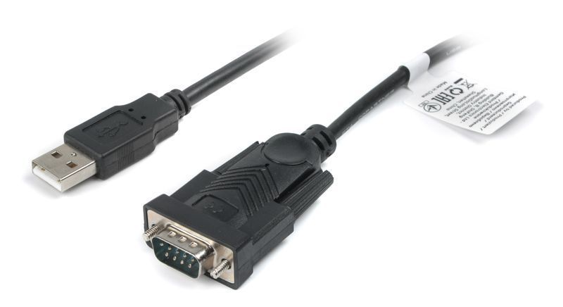 Перехідник Cablexpert UAS-DB9M-02, USB А-тато/DB9M (serial port), 1.5 м UAS-DB9M-02 фото