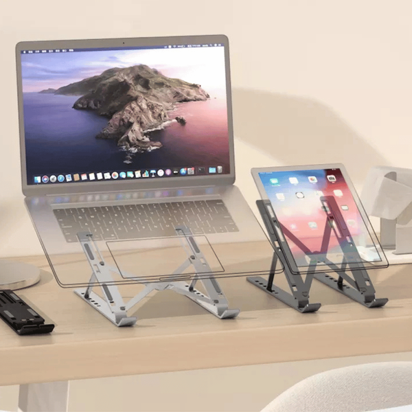 Металева регульована підставка для ноутбука OfficePro LS320G (Grey) LS320G фото