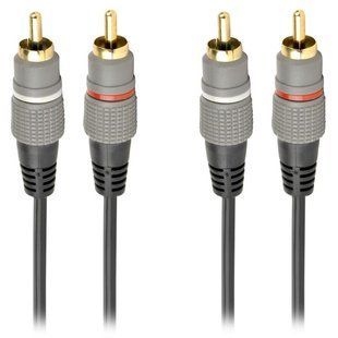 Кабель Cablexpert CCAP-202-1.5M, 2RCA-2RCA, 1,5 метрів CCAP-202-1.5M фото