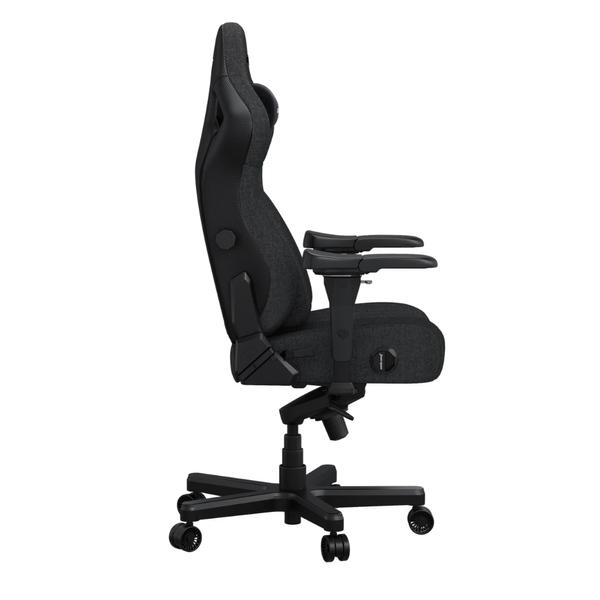 Крісло геймерське ігрове Anda Seat Kaiser 4 Size XL до 180 кг Dark Gray Fabric AndaSeatKaiser4XLDarkGrayFabricPremiumSynthetic фото