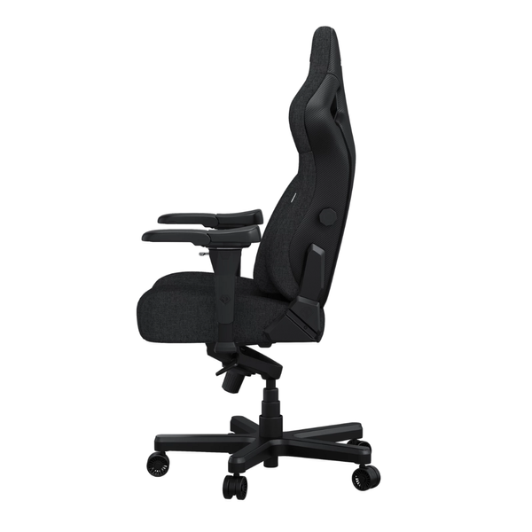 Крісло геймерське ігрове Anda Seat Kaiser 4 Size XL до 180 кг Dark Gray Fabric AndaSeatKaiser4XLDarkGrayFabricPremiumSynthetic фото