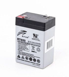 Акумуляторна батарея Ritar RT650 RT650 фото