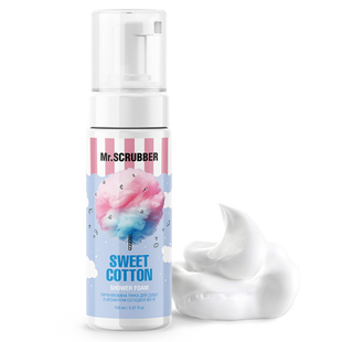 Парфумована пінка для душу з ароматом солодкої вати Sweet Cotton Mr.SCRUBBER 150 мл Mr.SCRUBBER1097 фото