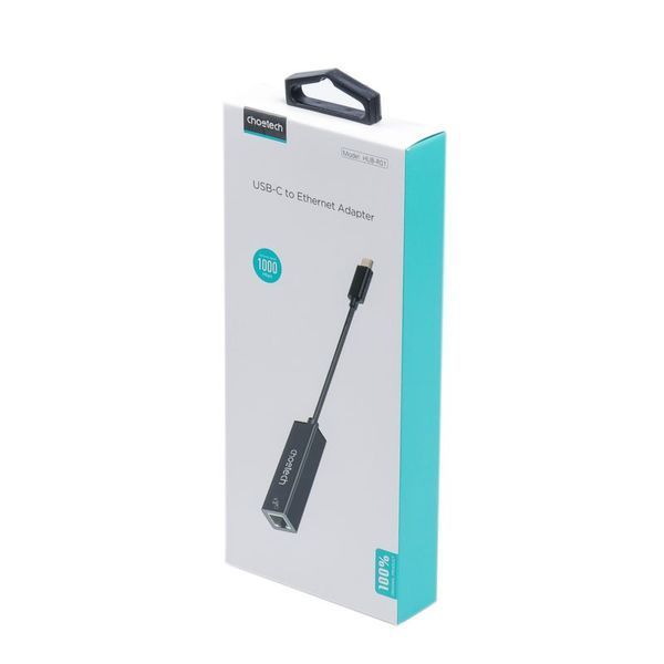 Адаптер Choetech HUB-R01, з USB-C на Gigabit Ethernet HUB-R01 фото