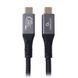 Кабель Cablexpert CCBP-USB4-CMCM240-1.5M, преміум якість, USB4, C-тато/C-тато, 1,5 м. CCBP-USB4-CMCM240-1.5M фото 1