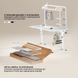 Настольная полка-органайзер OfficePro DS253W White OfficeProDS253W фото 16