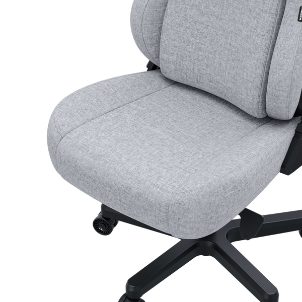 Крісло геймерське ігрове Anda Seat Kaiser 4 Size XL до 180 кг Gray Fabric AndaSeatKaiser4XLGrayFabricPremiumSynthetic фото