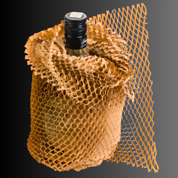Стільниковий папір 420мм*20м Honeycomb Paper, 70г/м2 коричневий 4220brown фото