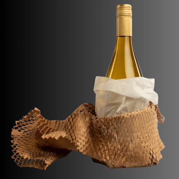 Стільниковий папір 420мм*20м Honeycomb Paper, 70г/м2 коричневий 4220brown фото