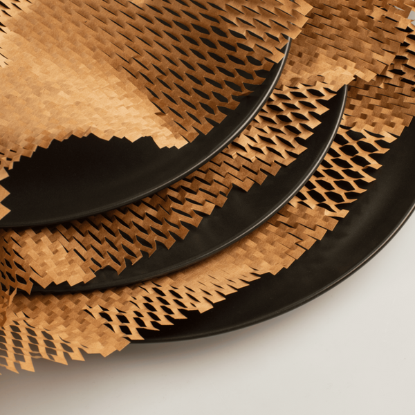 Стільниковий папір 420мм*20м Honeycomb Paper, 70г/м2 коричневий 4220brown фото