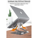 Металева регульована підставка для ноутбука OfficePro LS111G (Grey) LS111G фото 6