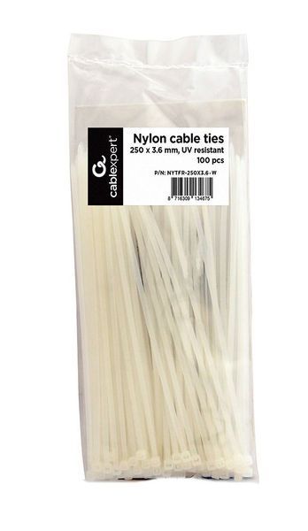 Сетевой аксессуар Cablexpert NYTFR-250x3.6-W, 250мм, 3.6мм NYTFR-250x3.6-W фото