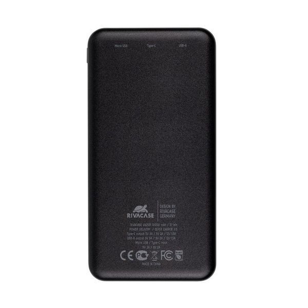 Внешний аккумулятор RIVACASE RIVAPOWER VA2531 (Black), 18 Вт RIVAPOWER VA2531 (Black) фото